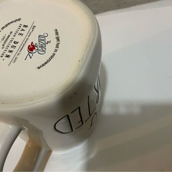 Tin Man Wizard of Oz Rae Dunn Mug Big Hearted New - Picture 7 of 7